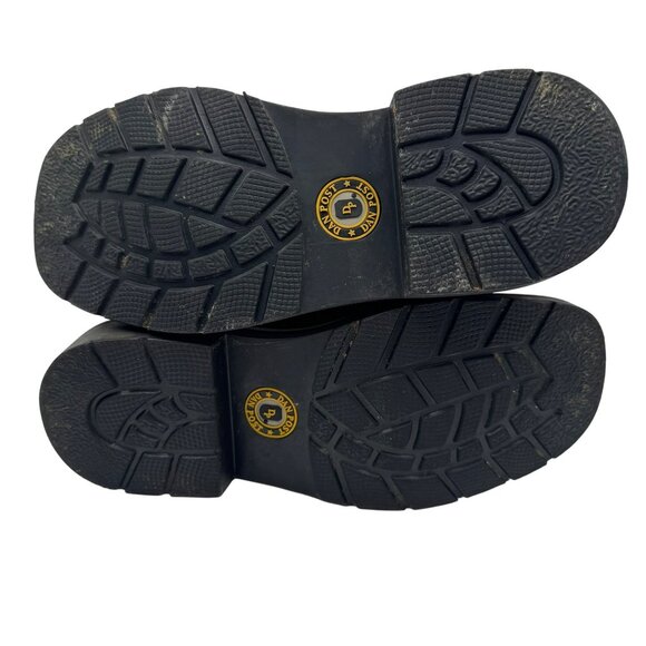 Dan Post Kids Tan/Brown Makucha Leopard Print Square Toe Western Boots Size 12D - Picture 8 of 8